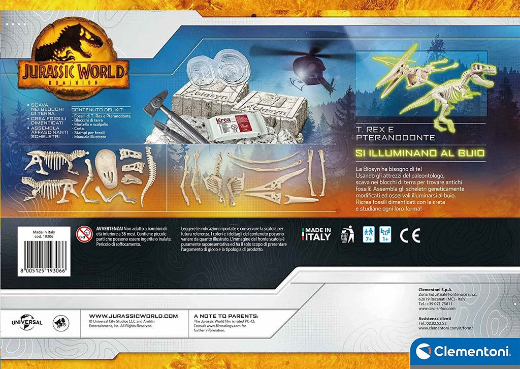 SCIENZE E GIOCO JW3 DINO TREX E PTE