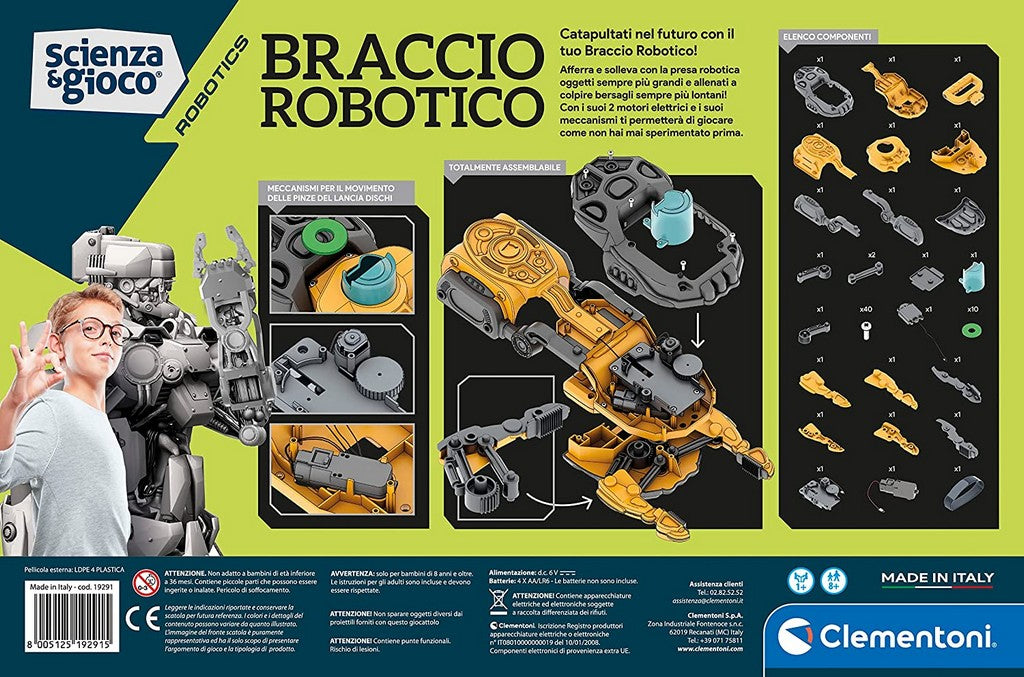 BRACCIO ROBOTICO TV