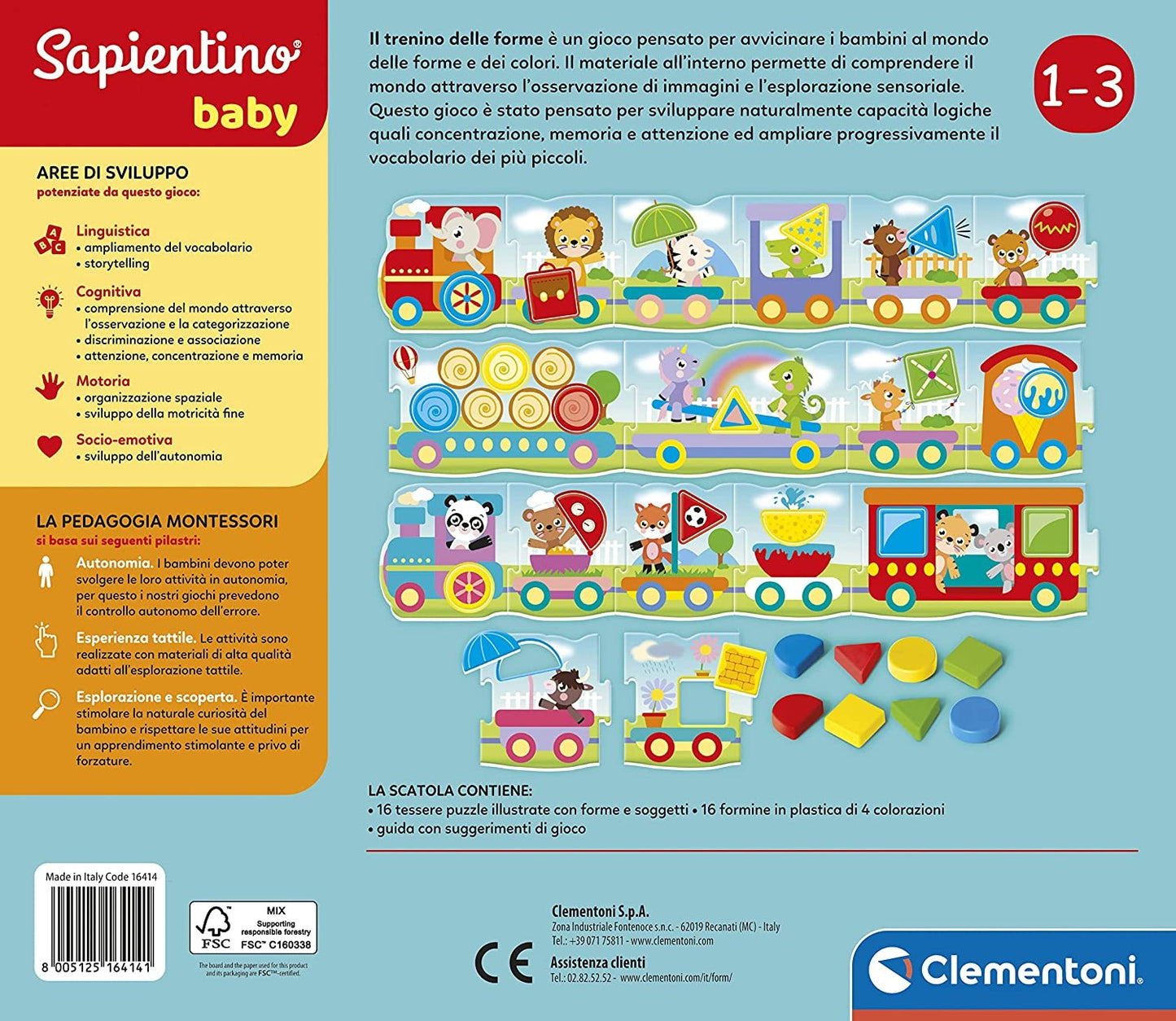 MONTESSORI BABY - IL TRENINO DELLE