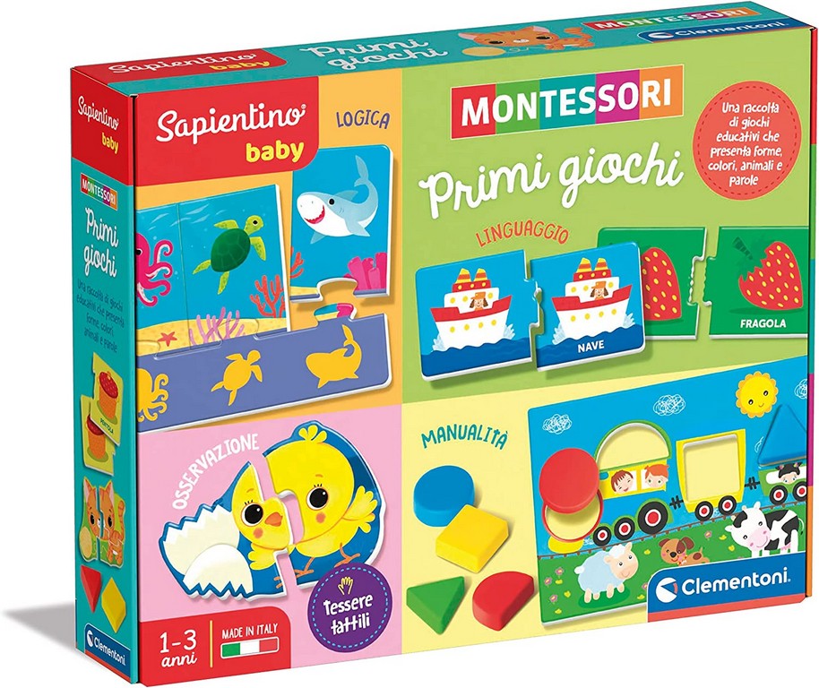 MONTESSORI BABY - PRIMI GIOCHI