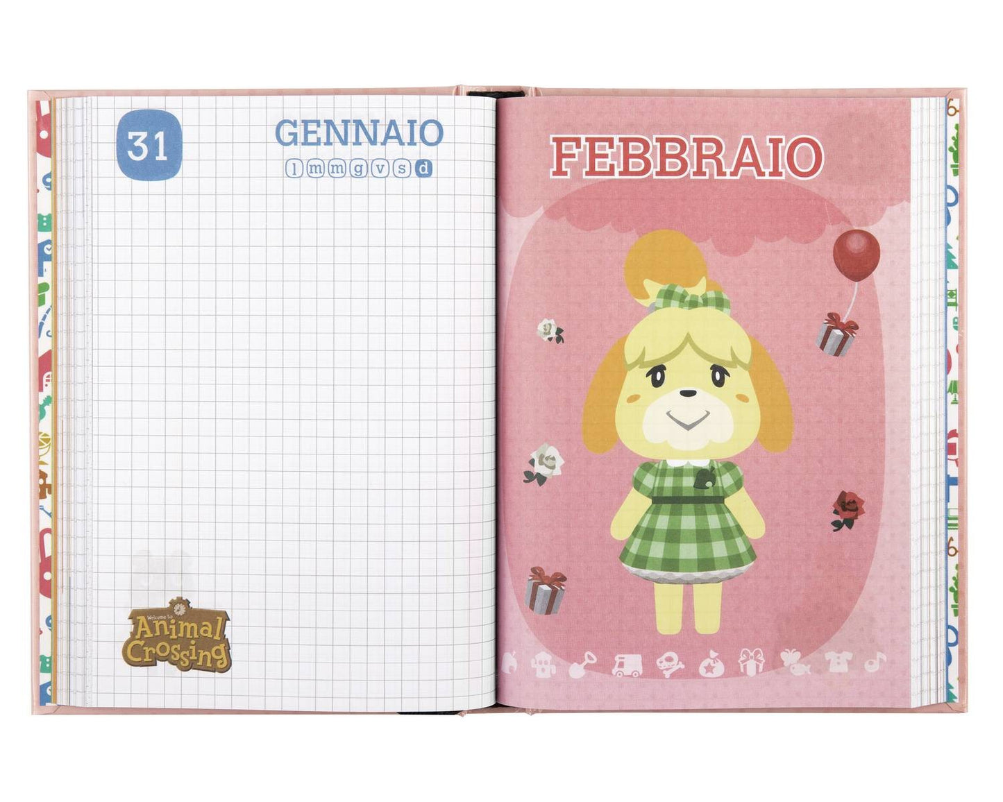 DIARIO 12 MESI STANDARD ANIMAL CROS