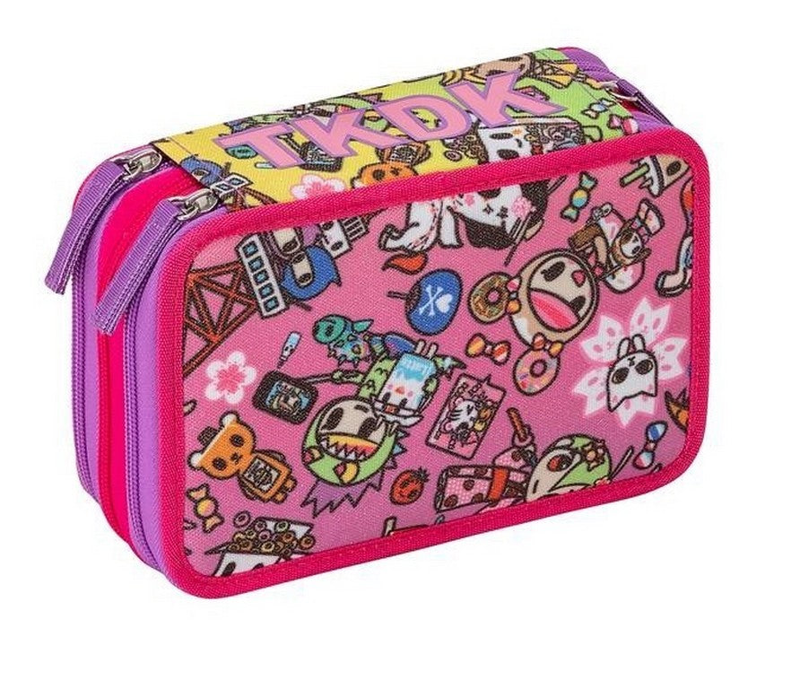 ASTUCCIO CORREDO 3 ZIP TOKIDOKI CON
