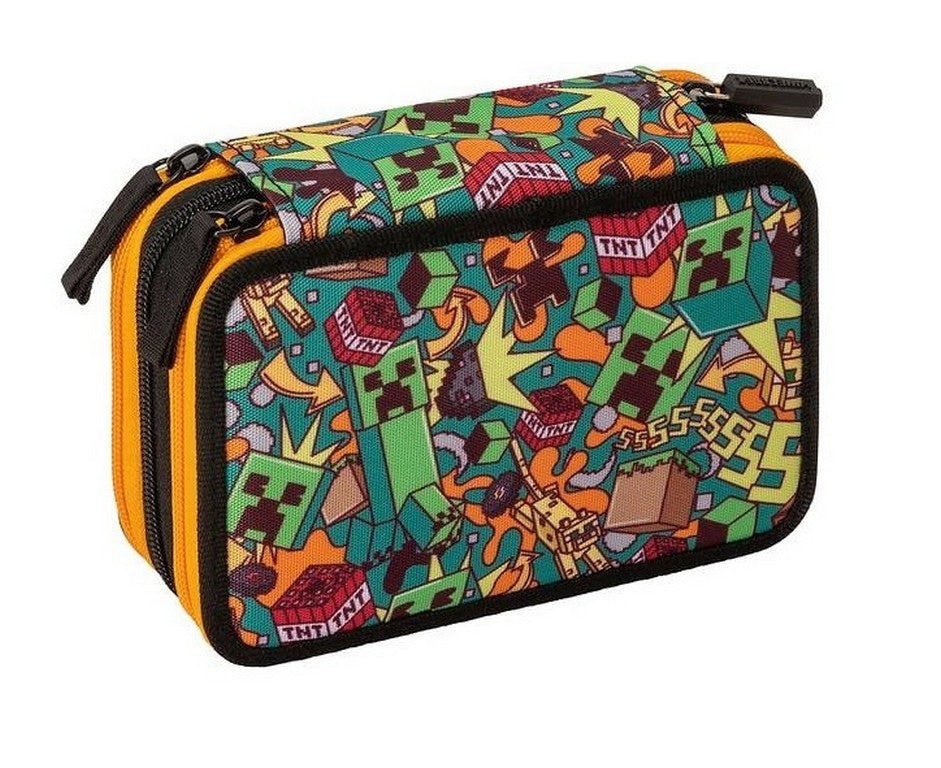 ASTUCCIO CORREDO 3 ZIP MINECRAFT CO