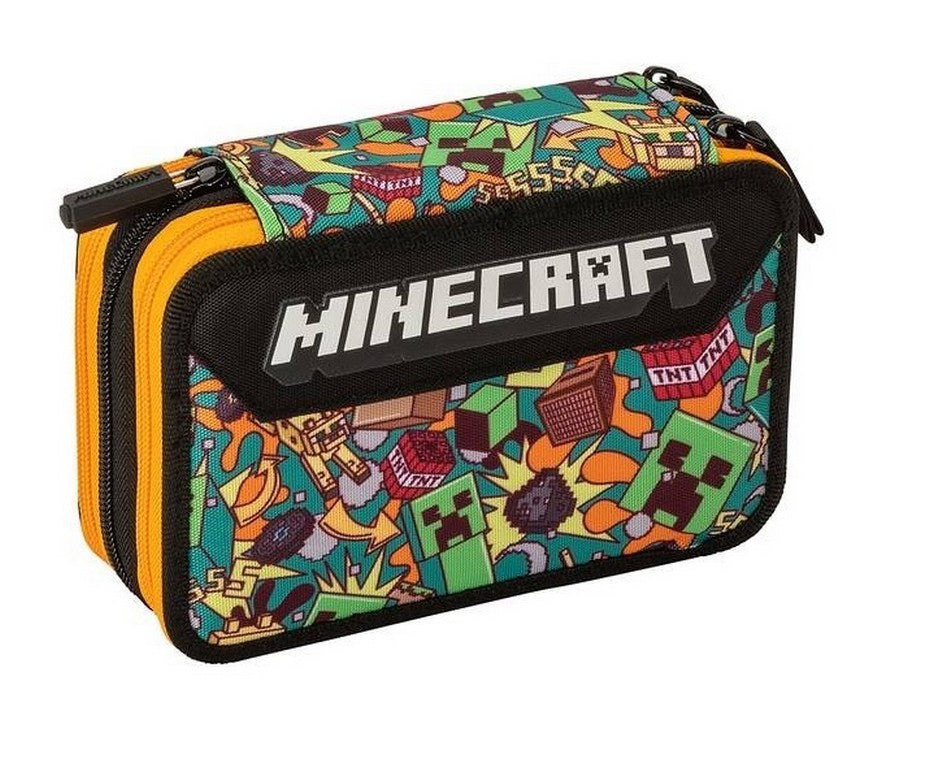 ASTUCCIO CORREDO 3 ZIP MINECRAFT CO