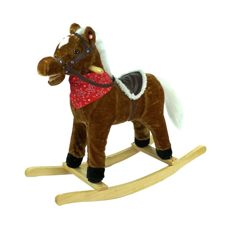 GIO' PLUSH - DONDOLO  CAVALLO CON