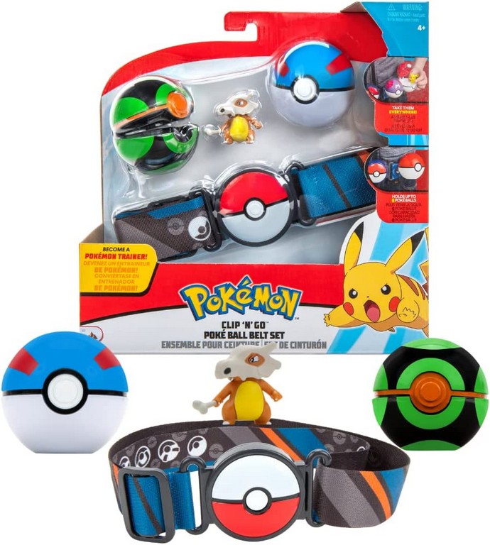 POKEMON CLIP N GO POKEBALL SET CINT