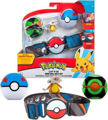 POKEMON CLIP N GO POKEBALL SET CINT