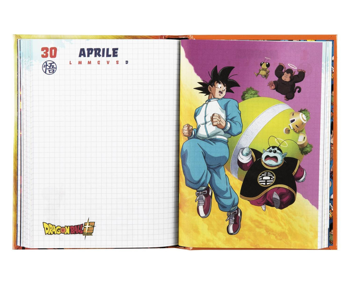 DIARIO 12M STANDARD DRAGON BALL