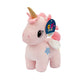 GIO PLUSH - UNICORNO  ROSA 30 CM