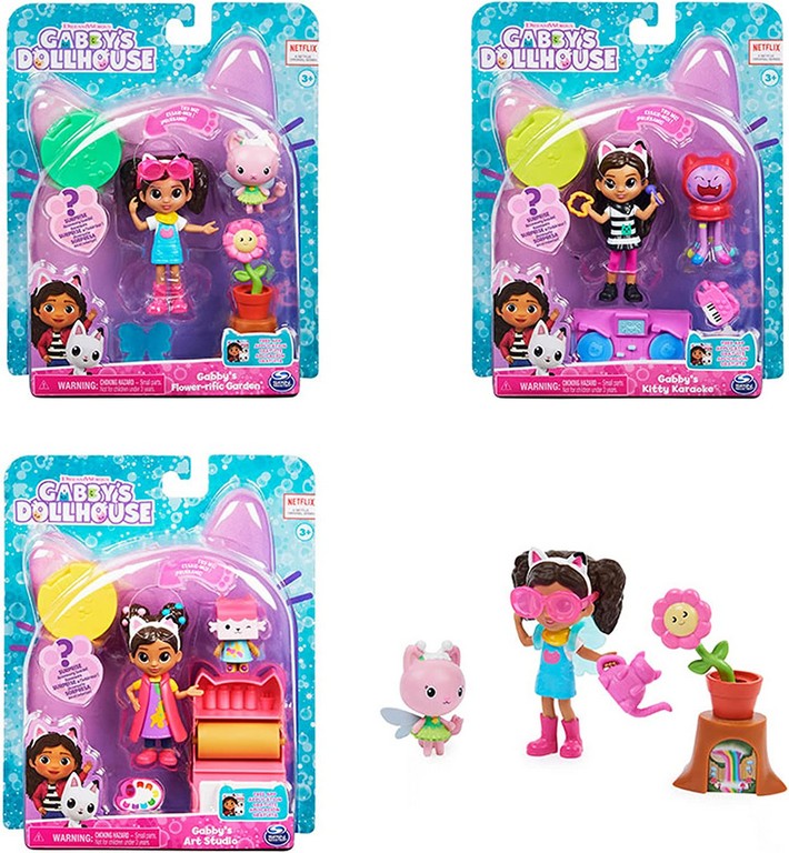 GABBY DOLLHOUSE PACK  DA 2 PERSONAG