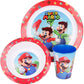 SUPER MARIO SET 3 PZ MICRO 2 PIATTI