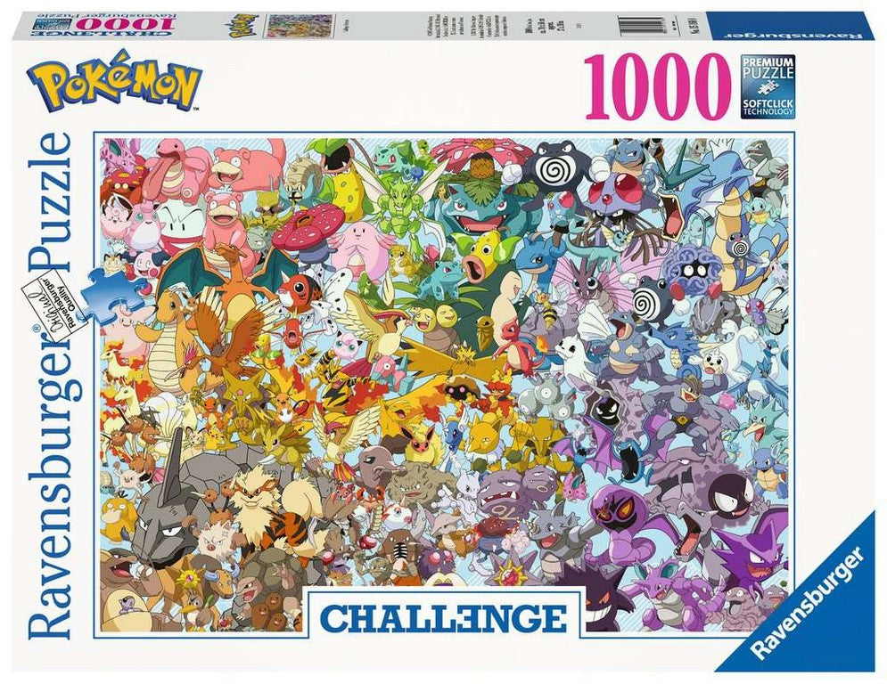 CHALLENGE PUZ.POKEMON 1000 PZ