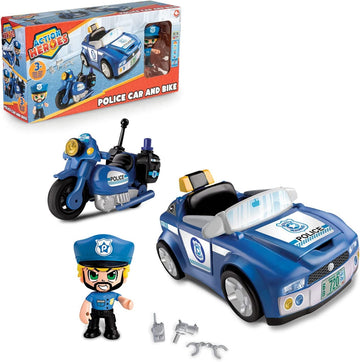 ACTION HEREOS POLICE CAR