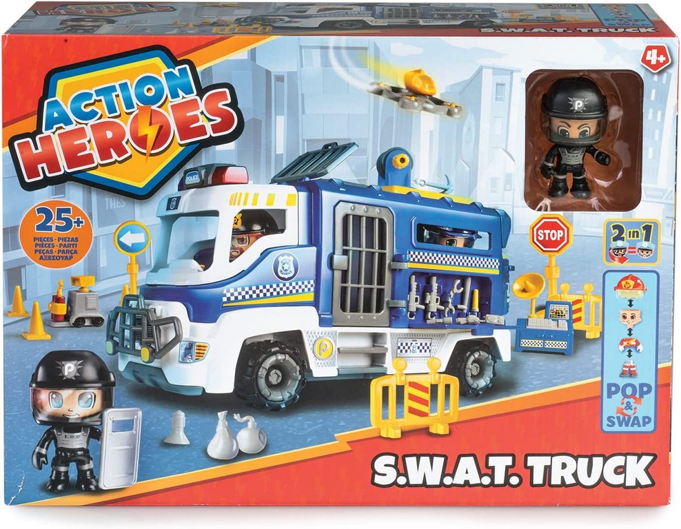 ACTION HERO S.W.A.T. TRUCK