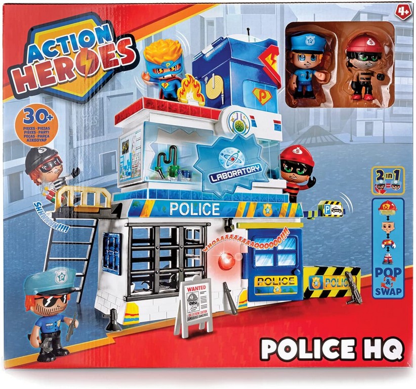 ACTION HEROES POLICE HQ