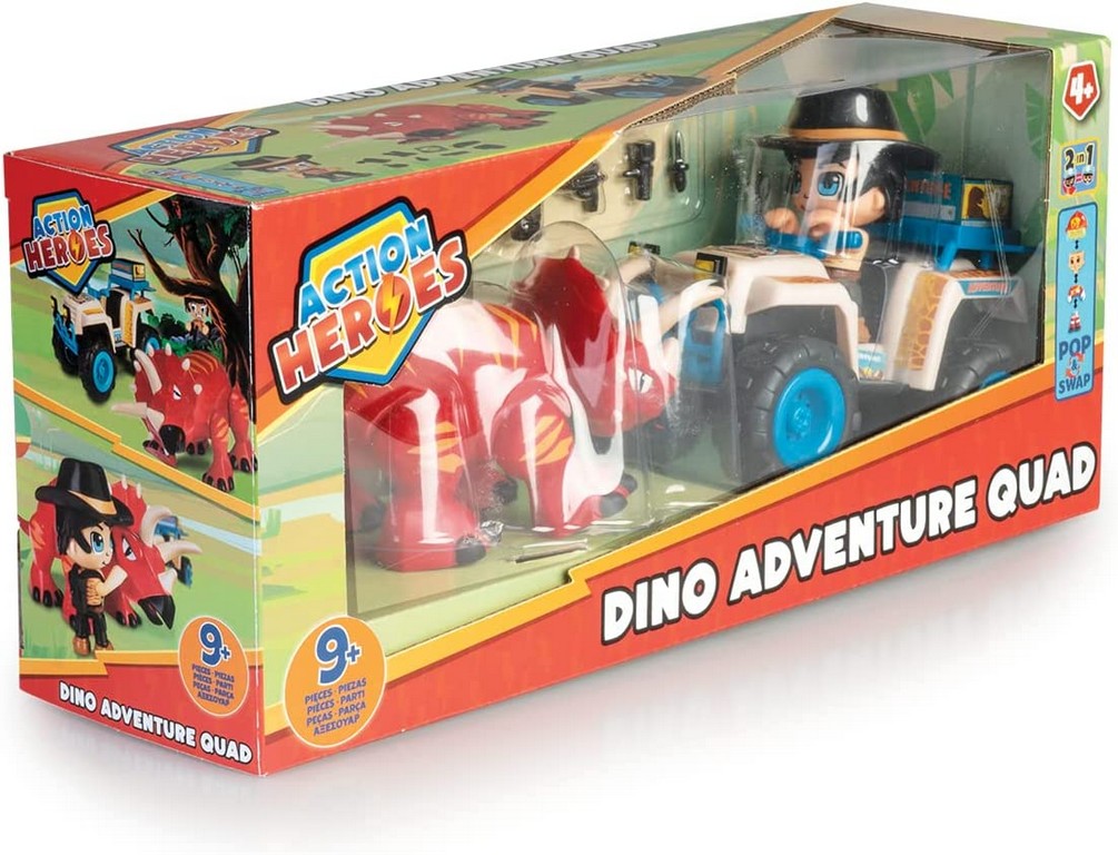 ACTION HEROES DINO ADVENTURE QUAD