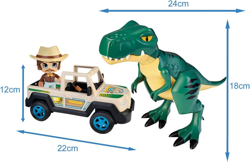 ACTION HEREOS DINO EXPLORER 4X4