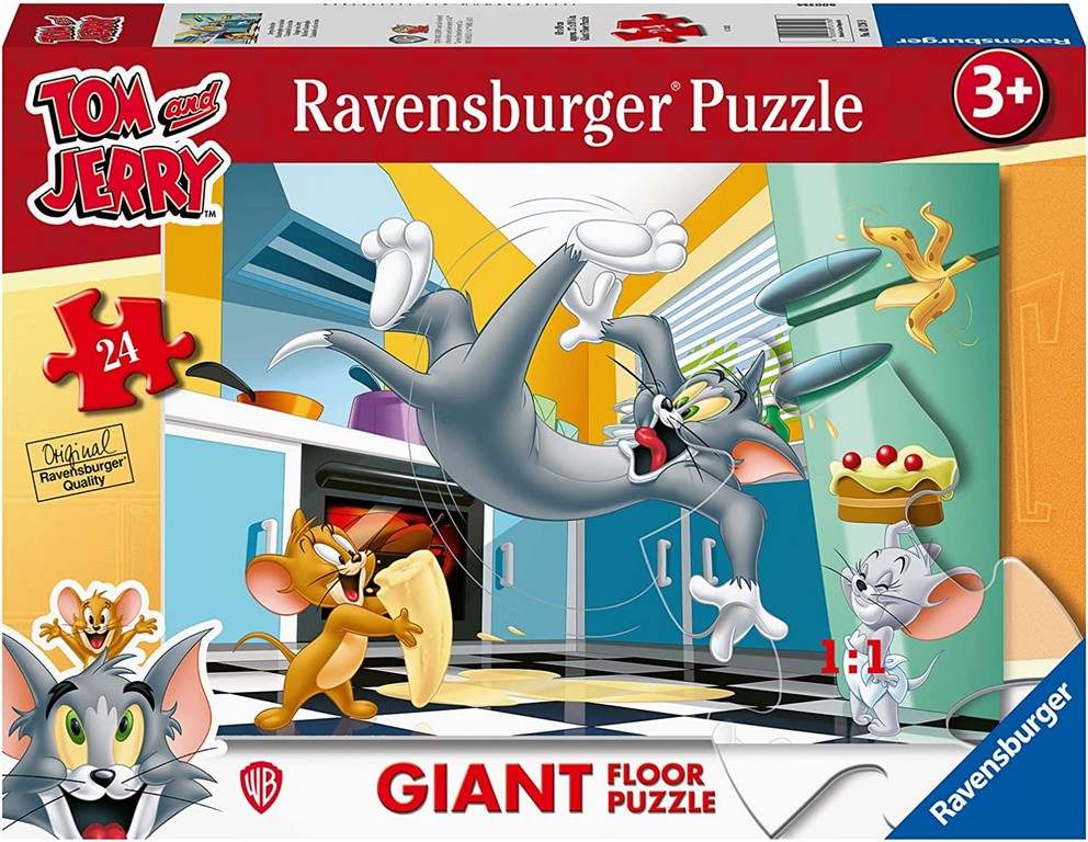 TOM E JERRY PUZZLE 24 PZ GIGANT PAV