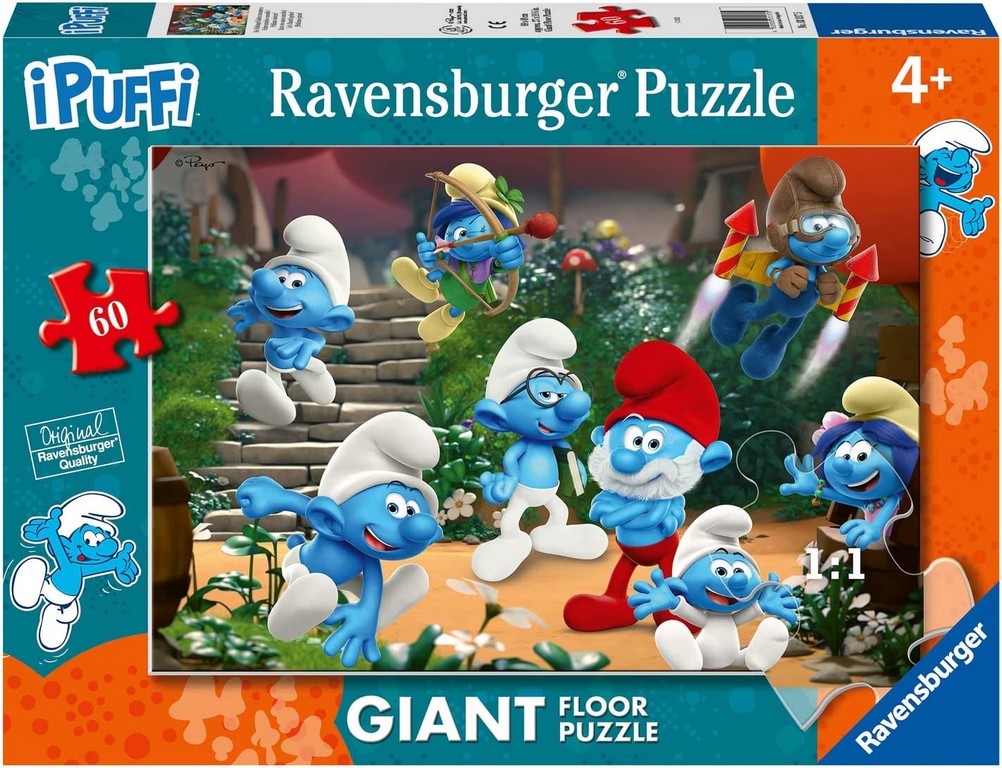 I PUFFI PUZZLE 60 PZ GIGANT