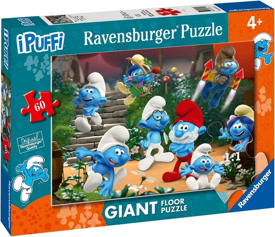 I PUFFI PUZZLE 60 PZ GIGANT