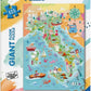 MAPPA DELL'ITALIA PUZZLE 125 PZ GIG