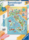 MAPPA DELL'ITALIA PUZZLE 125 PZ GIG