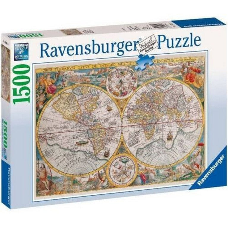 MAPPA DEL MONDO PUZZLE 125 PZ GIGAN