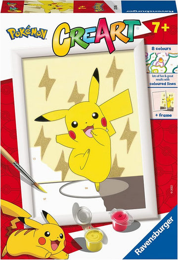 CREART SERIE E LICENSA POKEMON PIKA