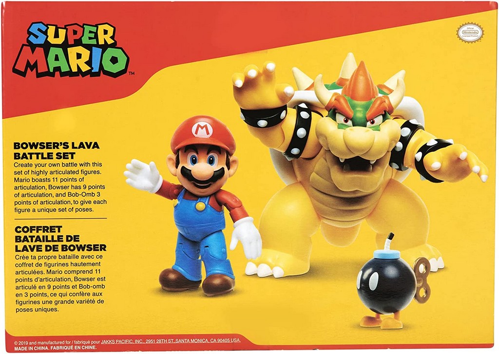 NINTENDO SUPER MARIO VS BOWSER DIOR