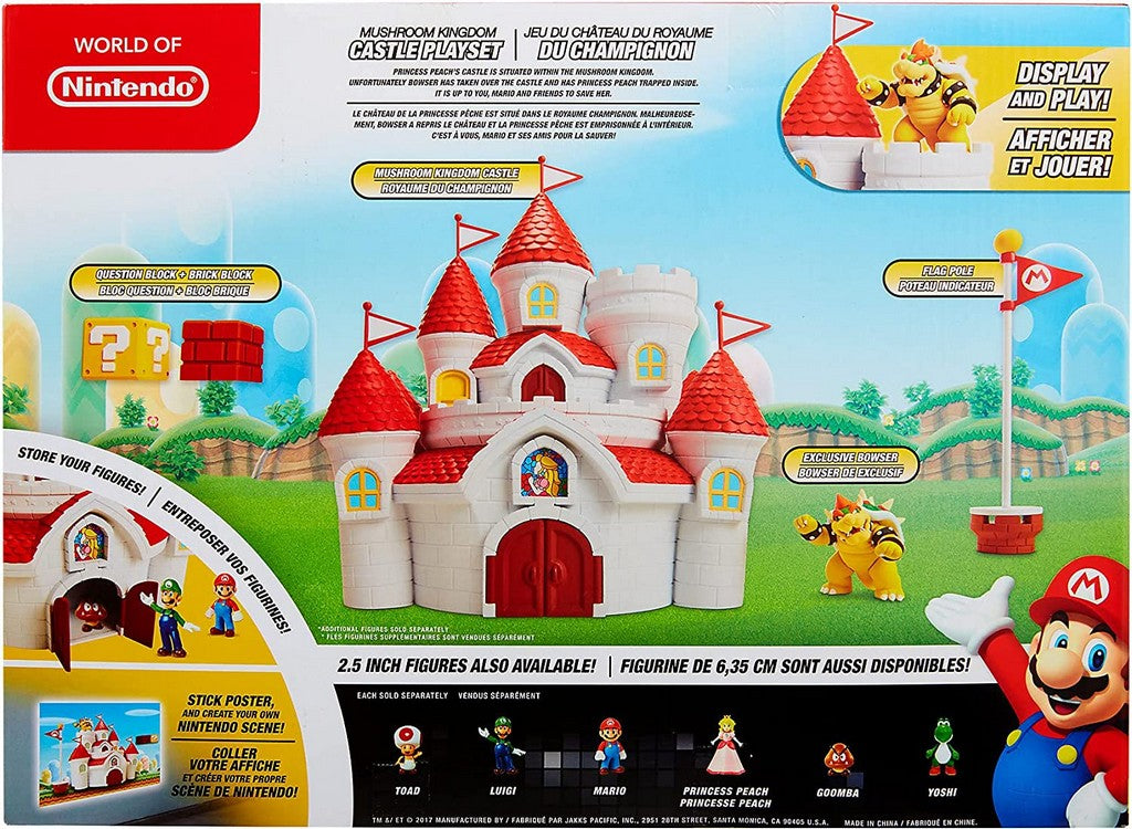 DELUXE MUSHROOM KINGDOM CASTLE