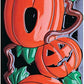 STREGA 3D CON RILIEVI IN GLITTER OR