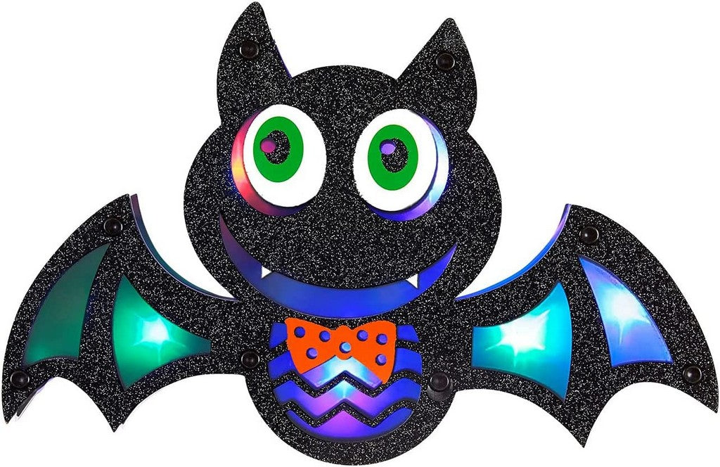 PIPISTRELLO DECORO PARETE CON LUCI