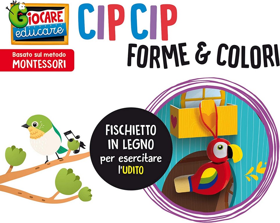 MONTESSORI CIP CIP FORME E COLORI