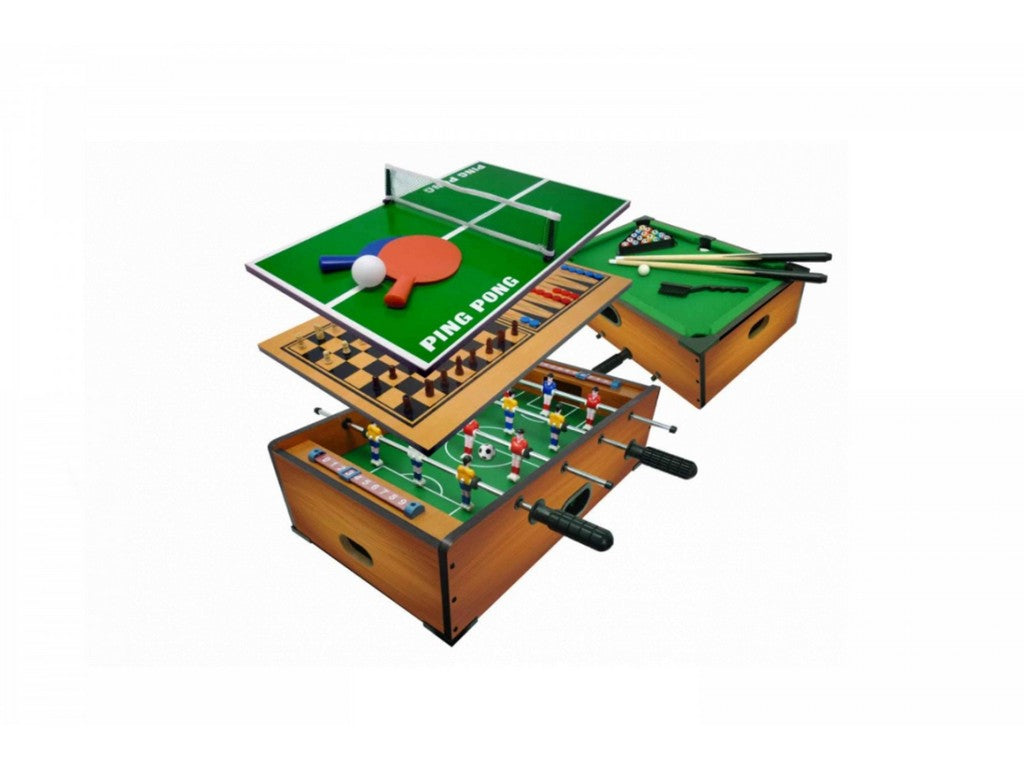 CALCETTO BILIARDO 6 IN1