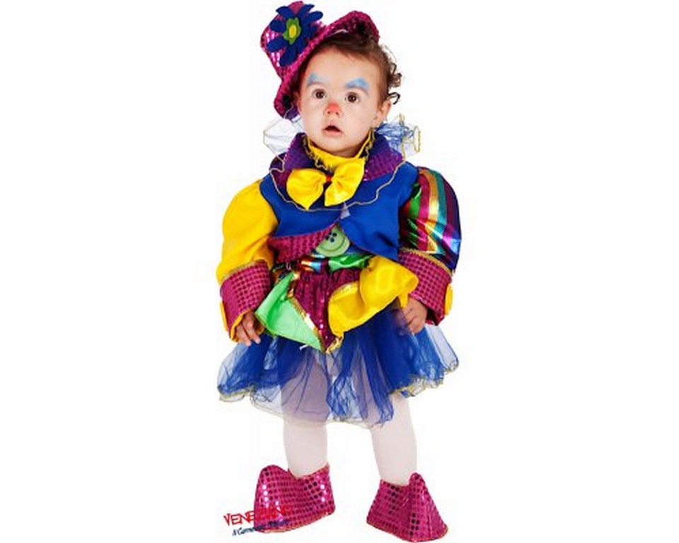 COSTUME PICCOLA PAGLIACCETTA