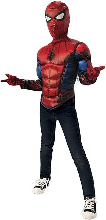 TOP MUSCOLOSO SPIDERMAN ACCESSORI