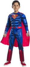 COSTUME SUPERMAN BLACK LINE SIZE L