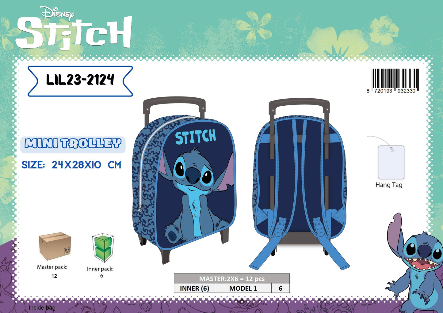 MINI TROLLEI STITCH BOY