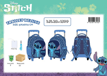 MINI TROLLEY DELUXE STITCH BOY