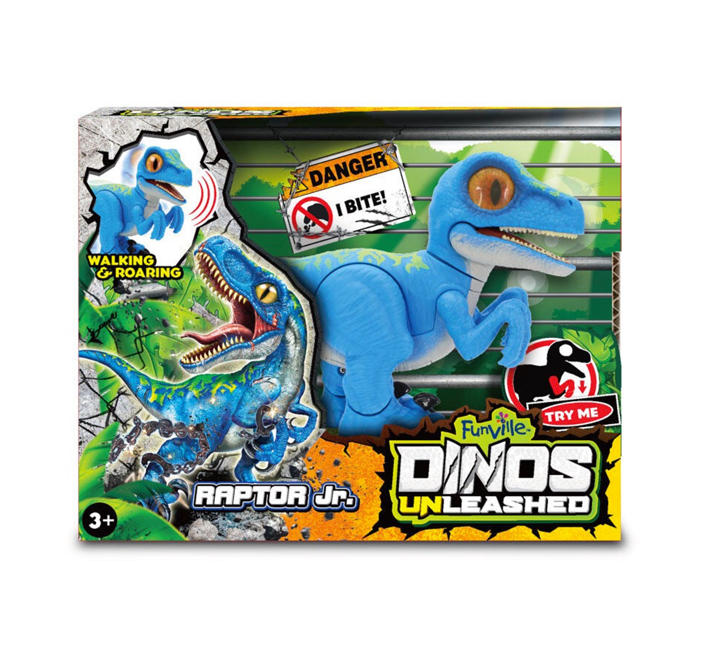 DINO RAPTOR JR. BLU