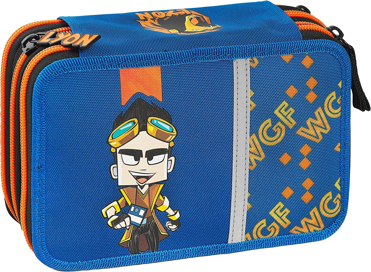 ASTUCCIO 3 ZIP LYON GAMER