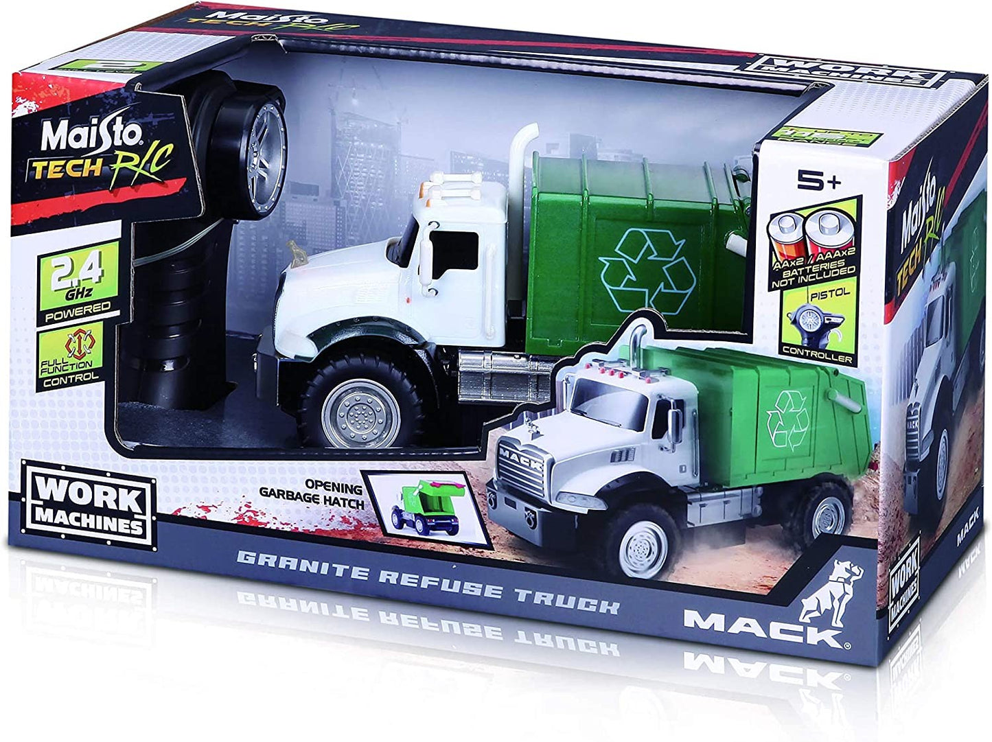 CAMION SPAZZATURA RC  2.4 GHZ