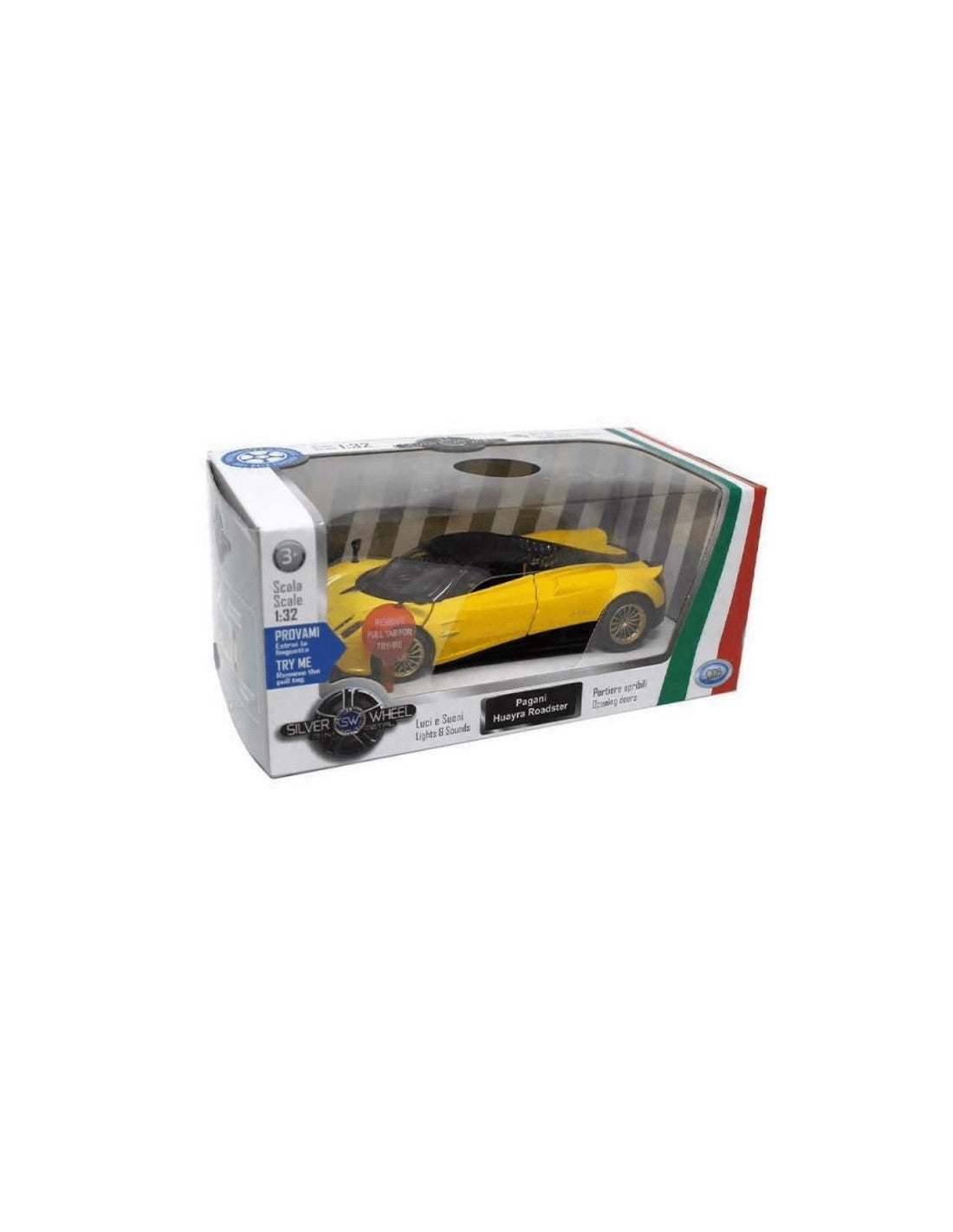 SILVER WHEEL AUTO ITALIANE 1:32