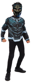 TOP E MASCHERA BLACK PANTHER