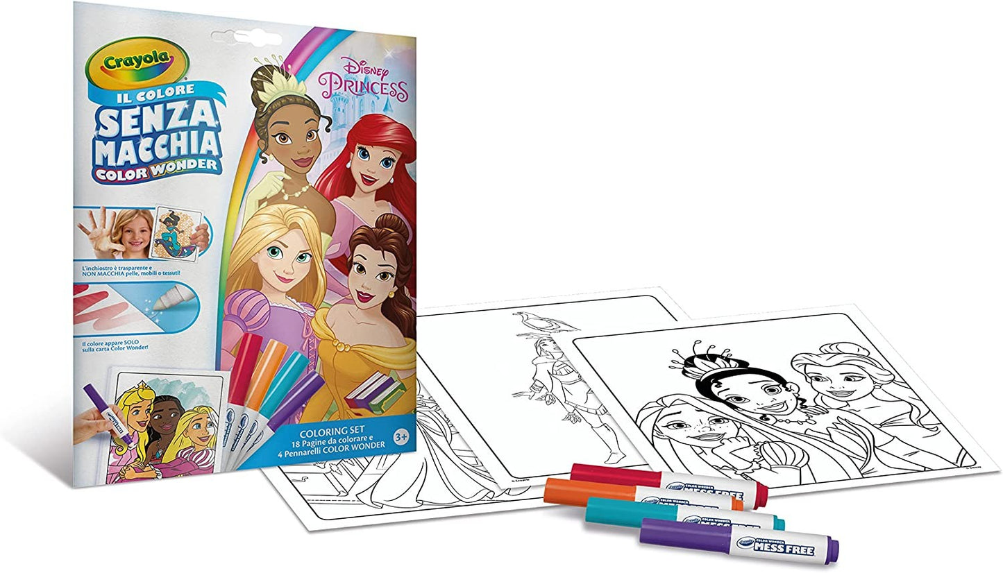 CW FOLDALOPE DISNEY PRINCESS