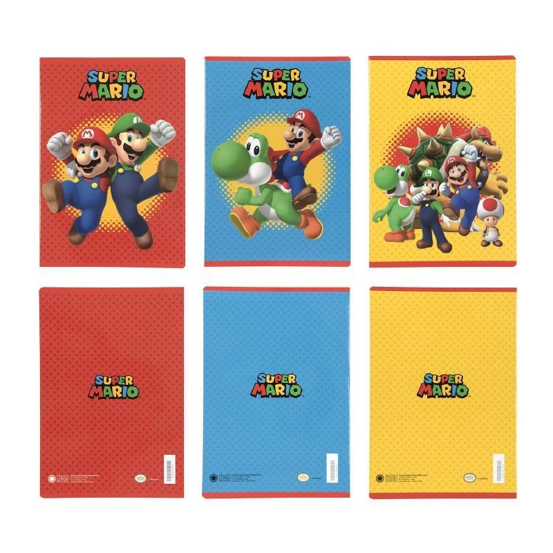 QUADERNO MAXI A SUPERMARIO