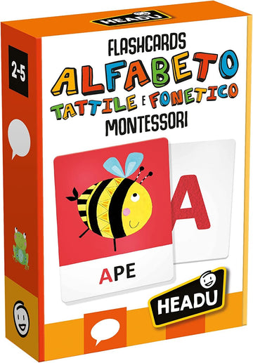 FLASHCARDS ALFABETO TATTILE E FONET