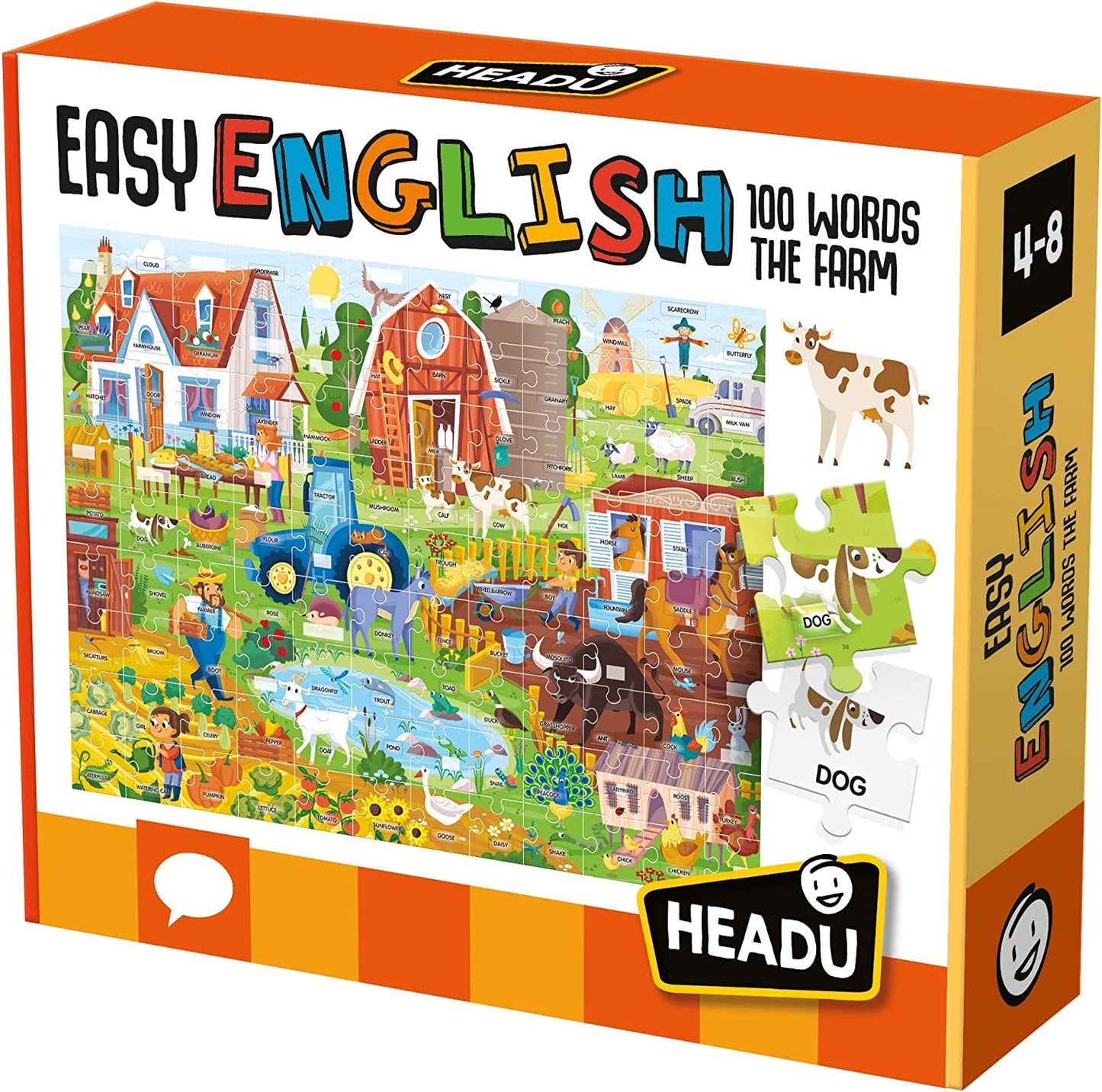 EASY ENGLISH 10 WORDS FARM