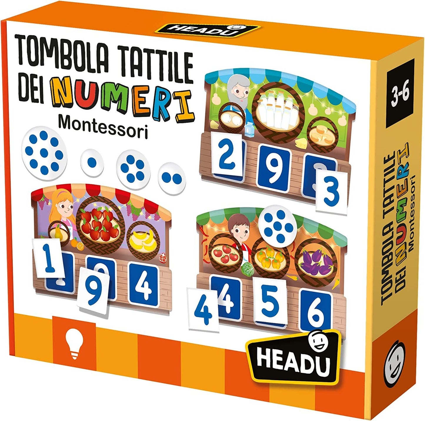TOMBOLA TATTILE DEI NUMERI MONTESSO