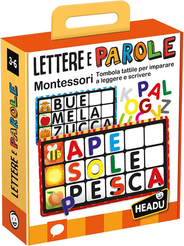 LETTERE E PAROLE MONTESSORI NEW